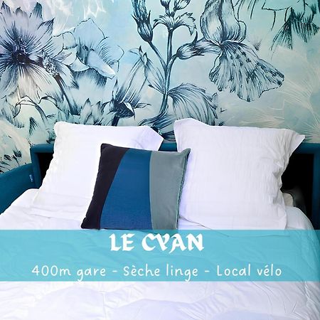 Le Cyan, studio 4min gare et centre ville, local vélo Amiens Extérieur photo